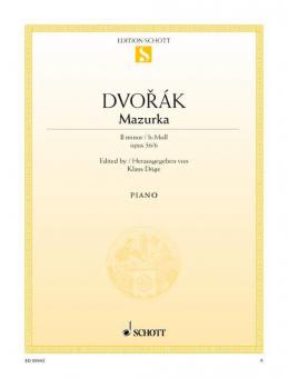 Mazurka en si mineur op. 56/6 Download