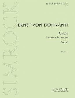 Suite im alten Stil op. 24 Download
