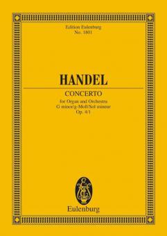 Orgel-Konzert Nr. 1 g-Moll op. 4/1 HWV 289 Download