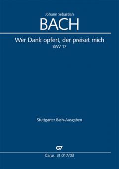 Wer Dank opfert, der preiset mich Standard