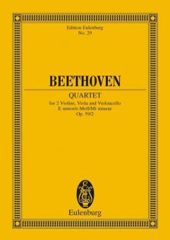 Streichquartett e-Moll op. 59/2 