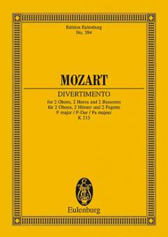 Divertimento Nr. 8 F-Dur KV 213 Download