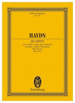 Streichquartett D-Dur, Lerchen op. 64/5 Hob. III: 63 Download