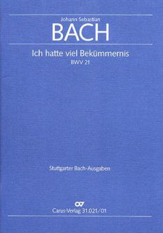Ich hatte viel Bekümmernis (1. Fassung) 