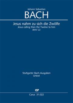 Jesus nahm zu sich die Zwölfe Standard