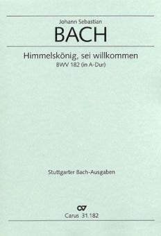 Himmelskönig, sei willkommen A-Dur 