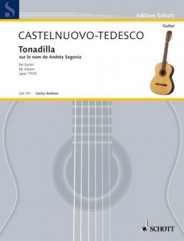 Tonadilla auf den Namen von Andrés Segovia Download