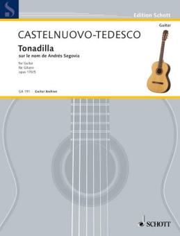 Tonadilla auf den Namen von Andrés Segovia Download