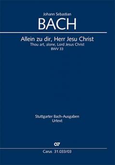 Allein zu dir, Herr Jesu Christ Standard
