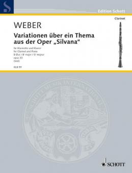 Variations sur un thème de l'opéra Silvana op. 33 WeV P.7 Download