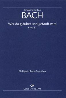 Wer da gläubet und getauft wird Standard