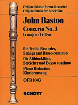 Concerto No. 3 G-Dur 