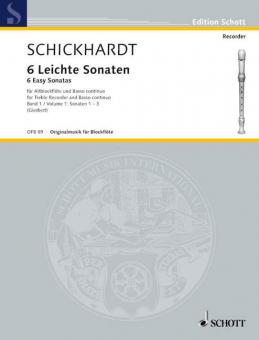 Six Easy Sonatas Vol. 1 Download