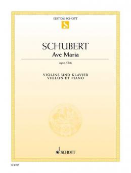 Ave Maria mi bémol majeur op. 52/6 Download