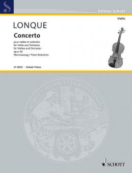 Concerto pour Violon et Orchestre op. 40 Download