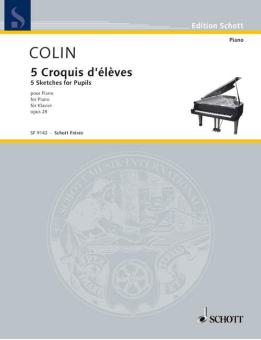 5 Croquis d'élèves op. 28 Download