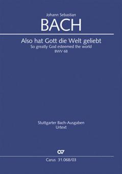 Also hat Gott die Welt geliebt Standard
