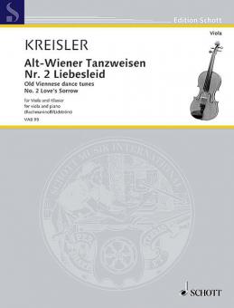 Alt-Wiener Tanzweisen Nr. 2 Liebesleid Download