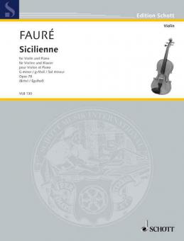 Sicilienne en sol mineur op. 78 Download