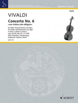 Concerto No. 6 con violino solo obligato La mineur op. 3/6 RV 356, PV 1, F I/176 Download