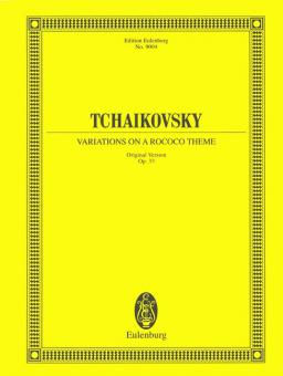 Variations sur un thème rococo pour violoncelle et orchestre op. 33 Download