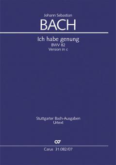 Ich habe genung (I) 