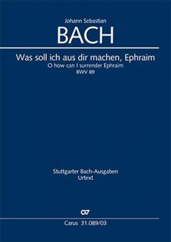 Was soll ich aus dir machen, Ephraim Standard