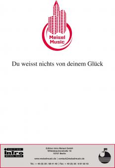 Du weisst nichts von deinem Glück (Long Live Love) 