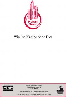 Wie 'ne Kneipe ohne Bier 