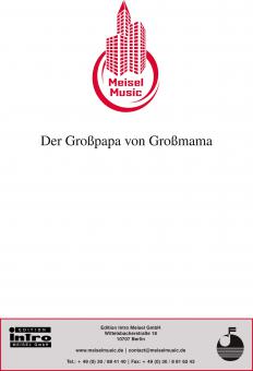 Der Großpapa von Großmama 