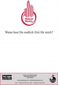 Wann hast Du endlich Zeit für mich 