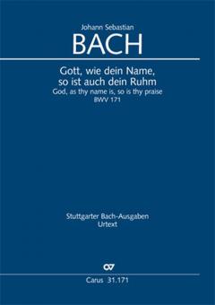 Gott, wie dein Name, so ist auch dein Ruhm Standard
