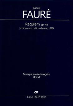 Requiem. Version pour petit orchestre 