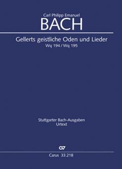 C.P.E. Bach: Geistliche Oden und Lieder [Gellert] Standard