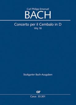Concerto pour clavecin en ré majeur Standard