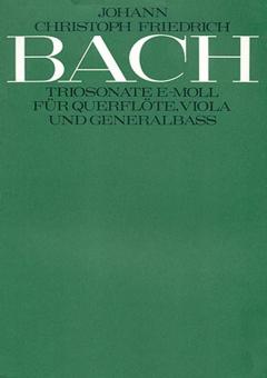 Sonate en trio en mi mineur 