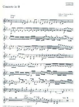 Concerto pour orgue en si bémol majeur 