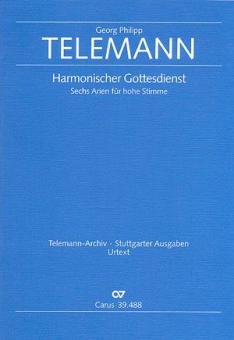 6 Arien aus dem Harmonischen Gottesdienst 