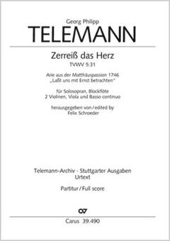 Zerreiss das Herz TVWV5:31 Download