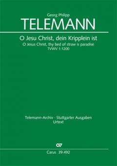 O Jesu Christ, dein Kripplein ist Standard