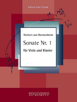 Sonate Nr. 1 für Viola und Klavier 