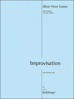 Improvisation for solo clarinet 