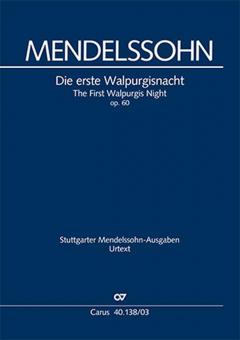 The First Walpurgis Night. A Poem by Goethe Standard