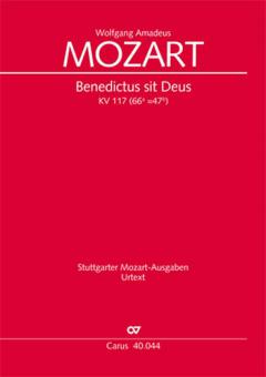 Benedictus sit Deus Pater KV117 Standard