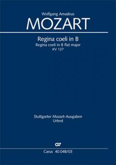 Regina coeli en si bémol majeur Standard