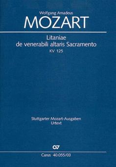 Litaniae de venerabili altaris Sacramento en si bémol majeur 