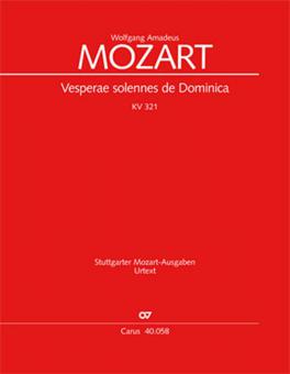 Vesperae solennes de Dominica KV321 Standard