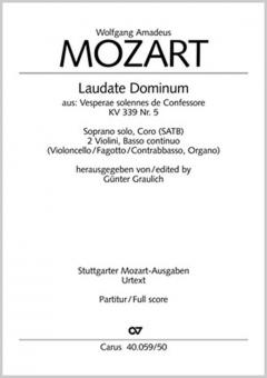 Laudate Dominum en fa majeur 