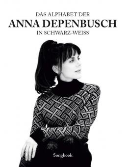 Das Alphabet der Anna Depenbusch in schwarz-weiß 