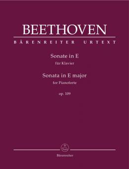 Sonate en mi majeur op. 109 Standard